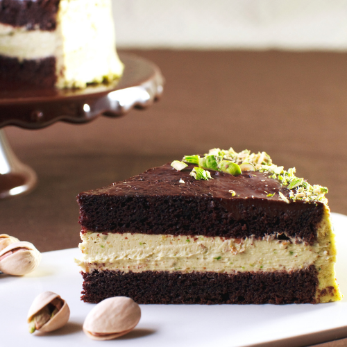 Chocolate Pistachio Cake